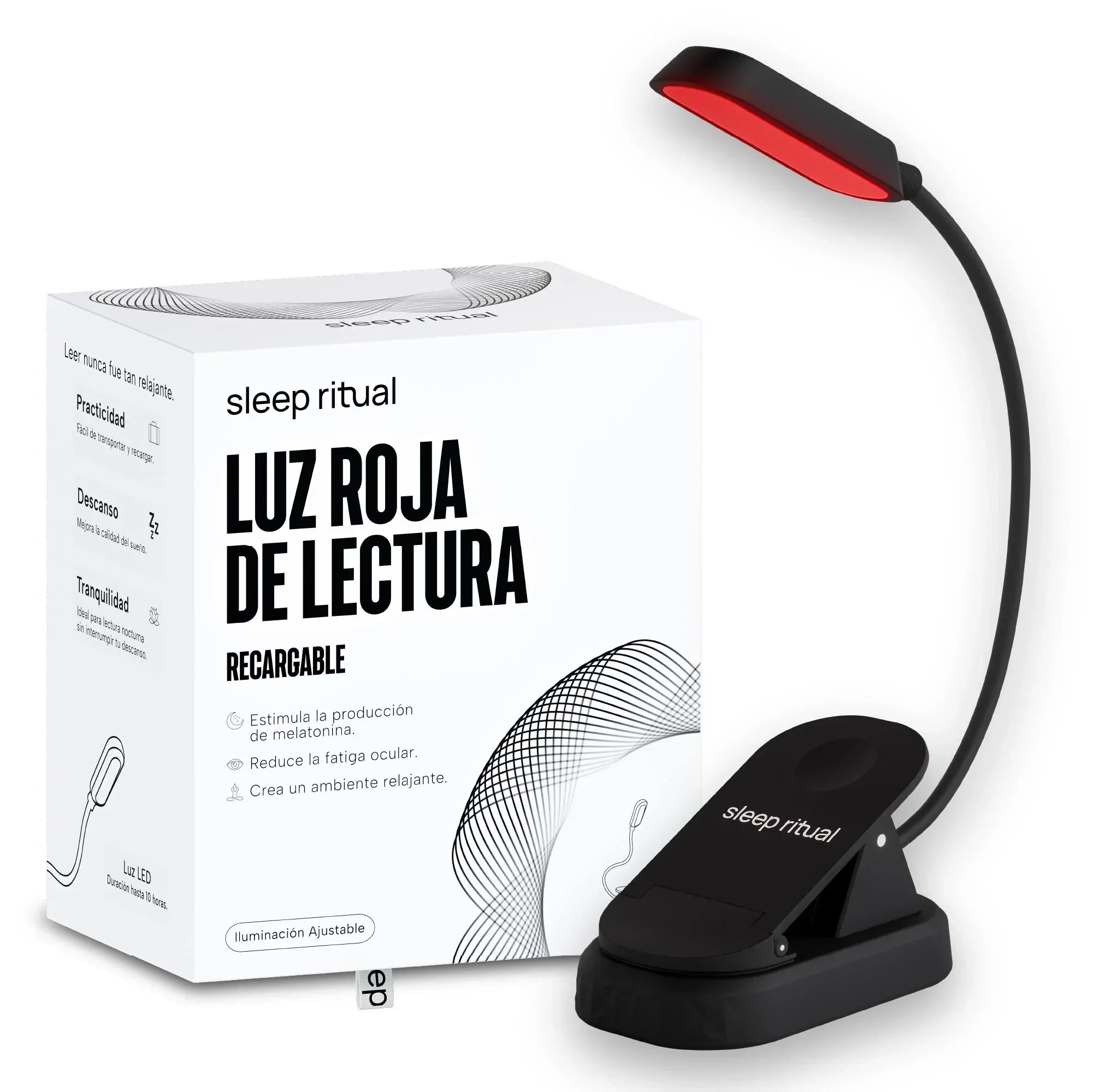 Lampara de Luz Roja para Leer