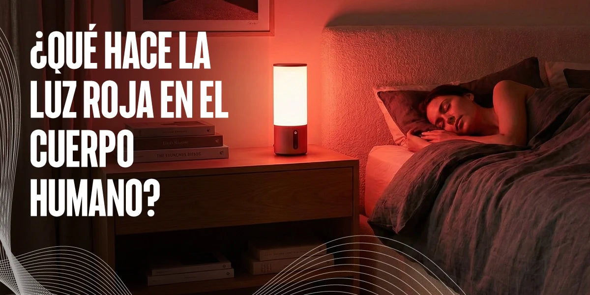 Imagen blog sobre la luz roja en el cuerpo