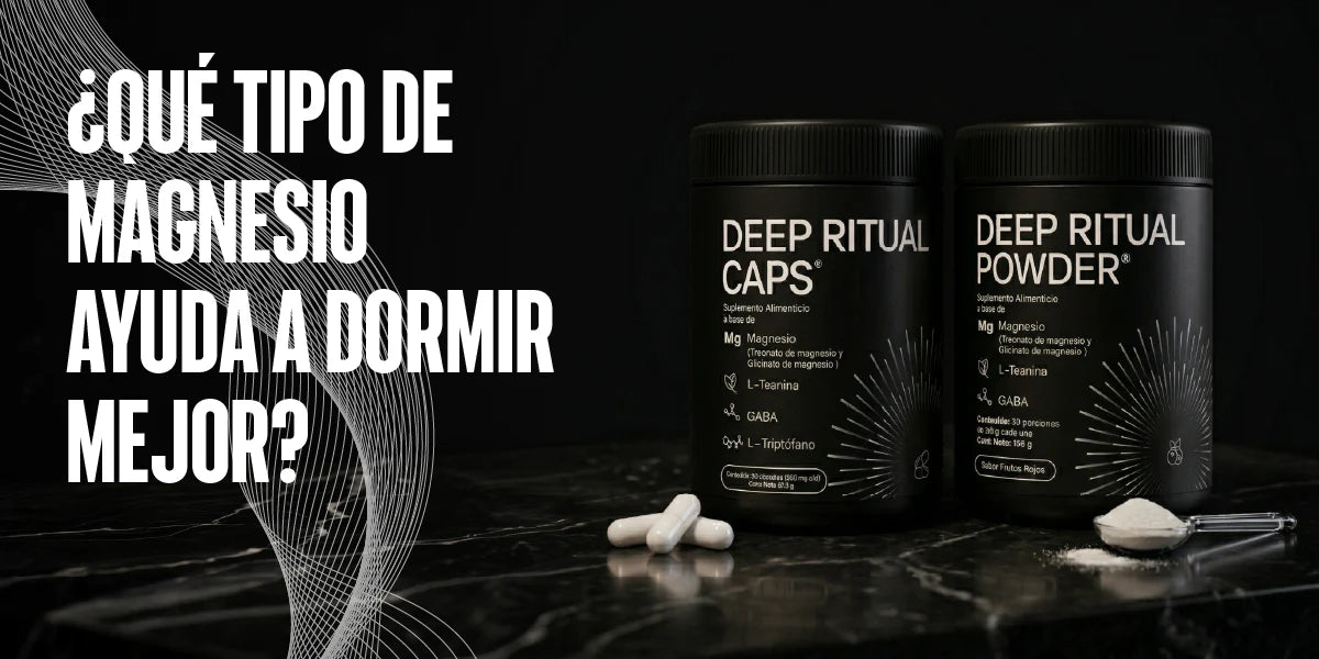 ¿Qué tipo de magnesio ayuda a dormir mejor?