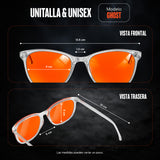 Lentes para luz azul Blue Shield Ghost