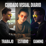 Dual Vision Kit - Lentes Anti luz Azul para Día y Noche (Strix + Spectre)