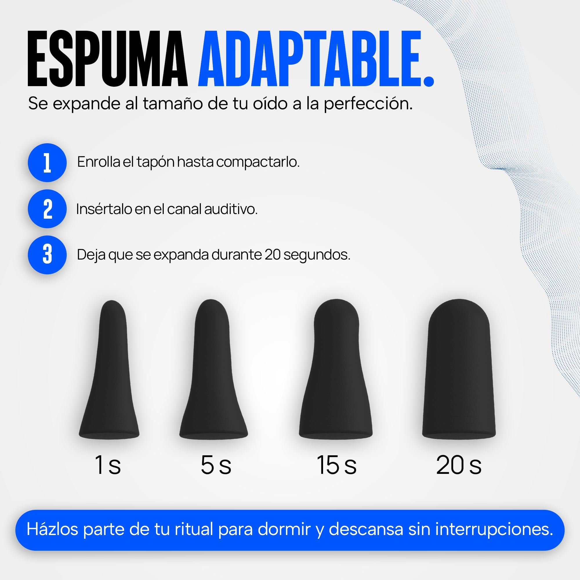 Tapones para oídos para dormir 
