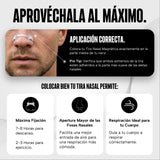 Tira Nasal Magnética para Deporte o Descanso Nocturno