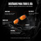Lentes para luz azul Blue Shield Ghost