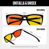 Dual Vision Kit - Lentes Anti luz Azul para Día y Noche (Strix + Spectre)