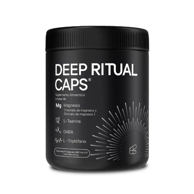 Magnesio en Capsulas para Descanso y Rendimiento con Glicinato + Treonato