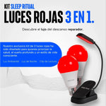 Luz roja para dormir
