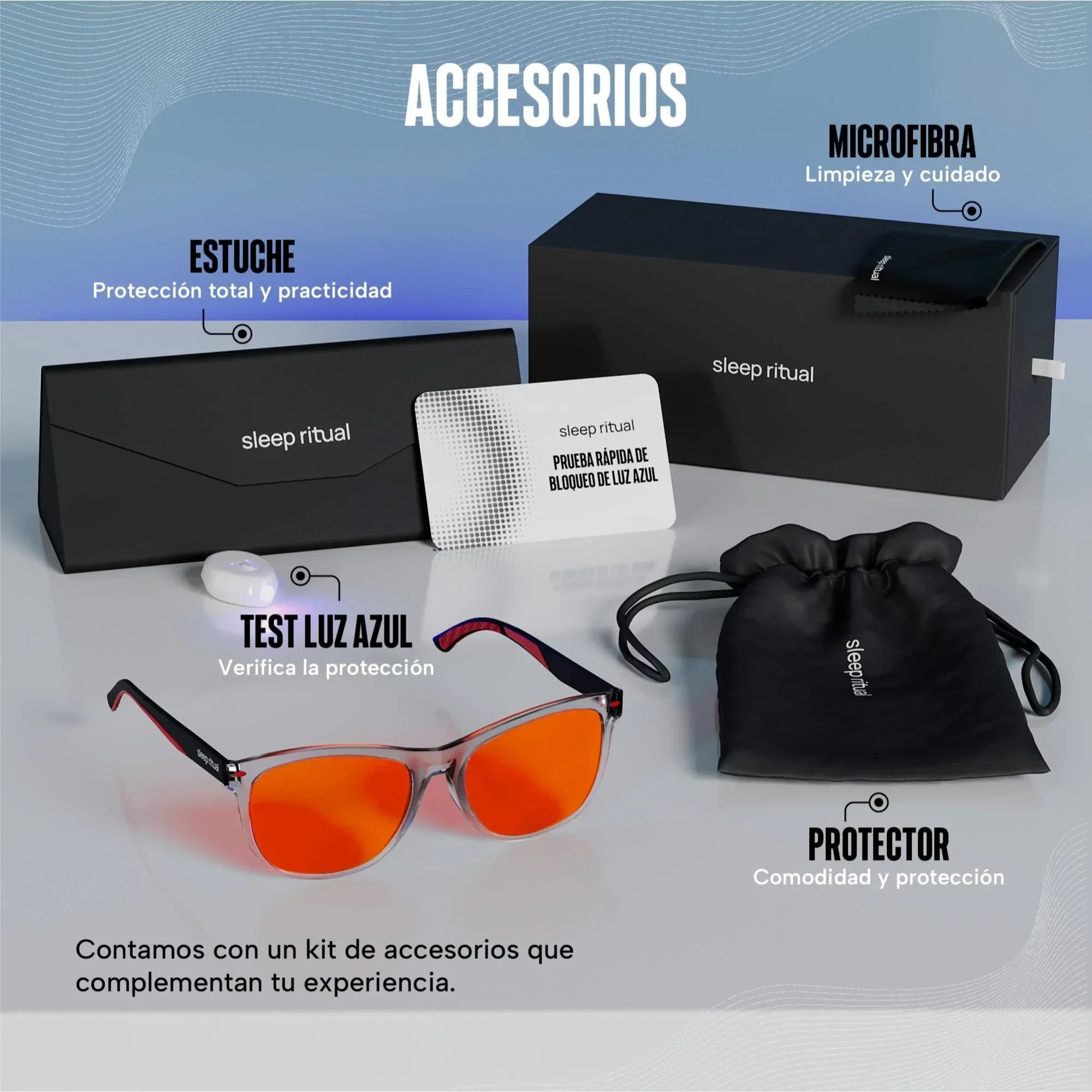 Lentes para luz azul