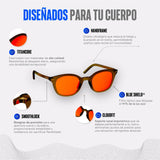 Lentes para luz azul