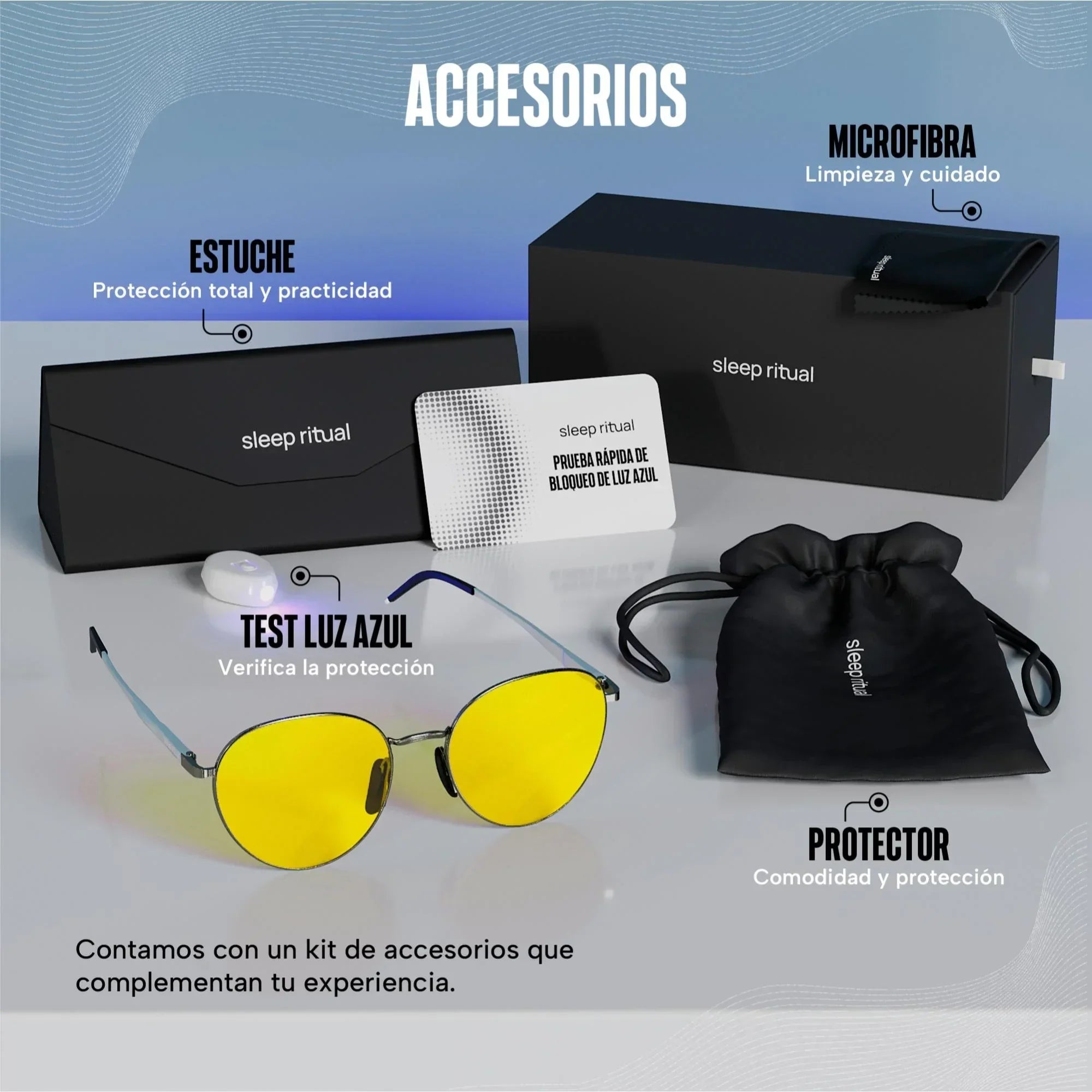 Lentes para luz azul