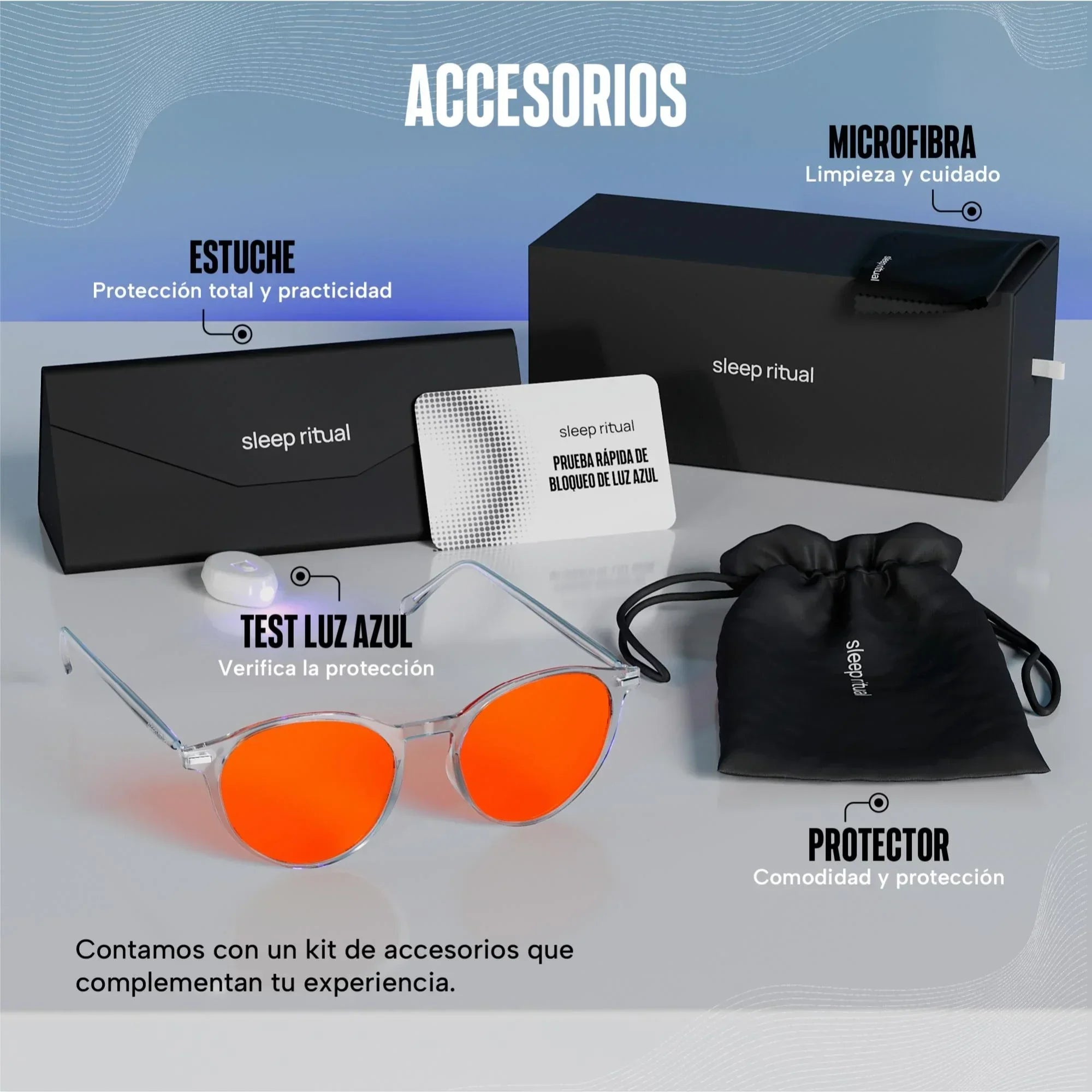 Lentes para luz azul