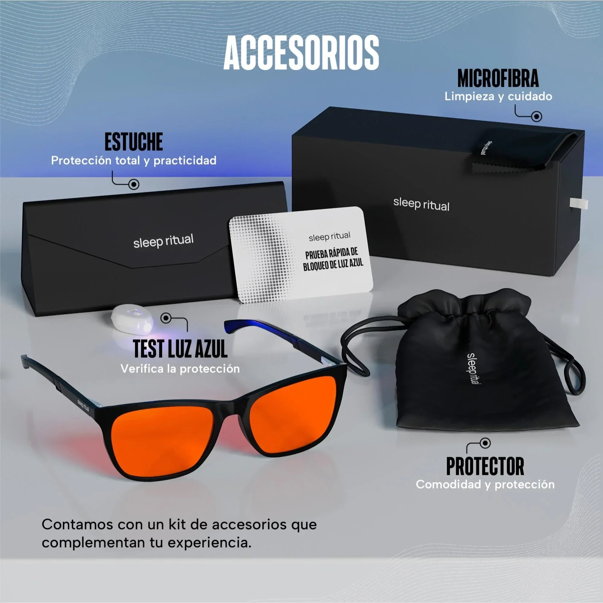 Lentes para luz azul