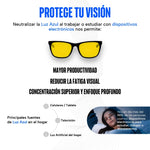 Lentes para luz azul