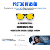 Lentes para luz azul