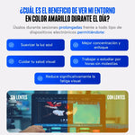 Lentes para luz azul