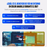 Lentes para luz azul
