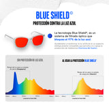 Lentes para luz azul Blue Shield® Ghost
